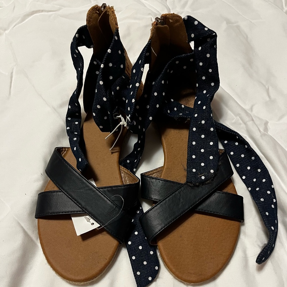 Ankle Wrap Sandals